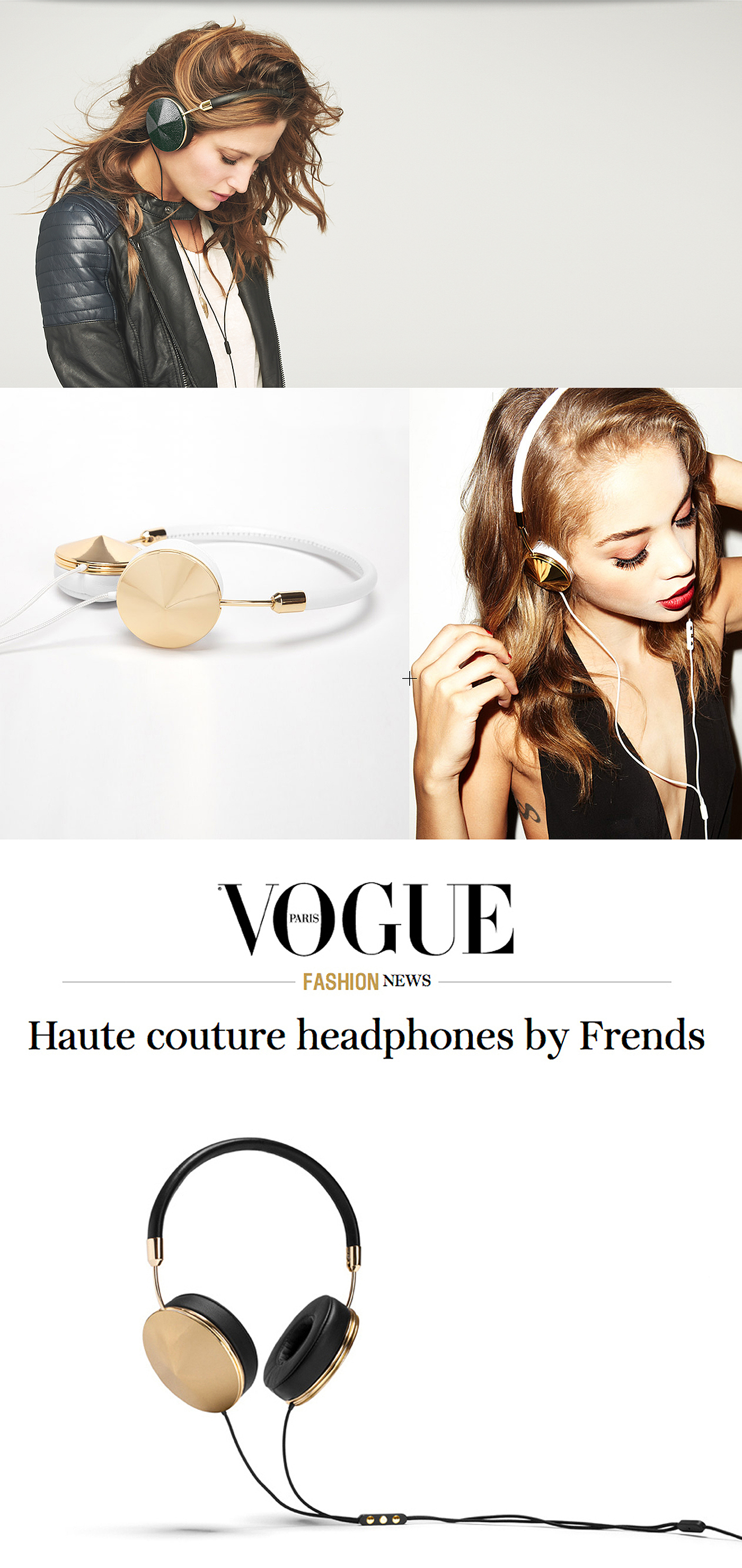 VOGUE，headset，Frends Women's，