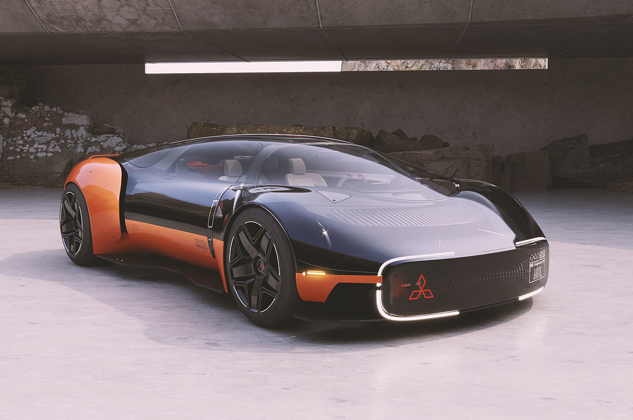 Car，Electric，Mitsubishi，refit，automobile，