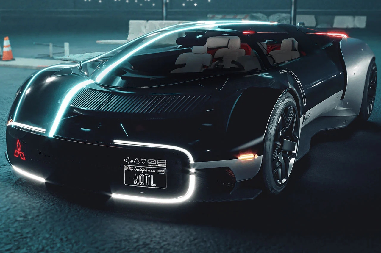 Car，Electric，Mitsubishi，refit，automobile，