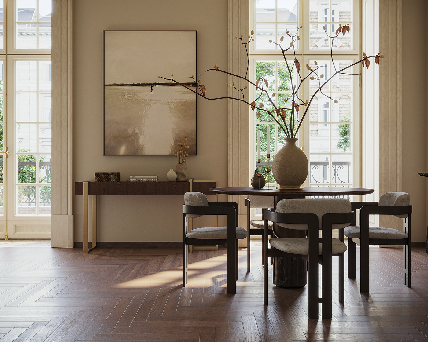 Interior design，Europe，cozy，