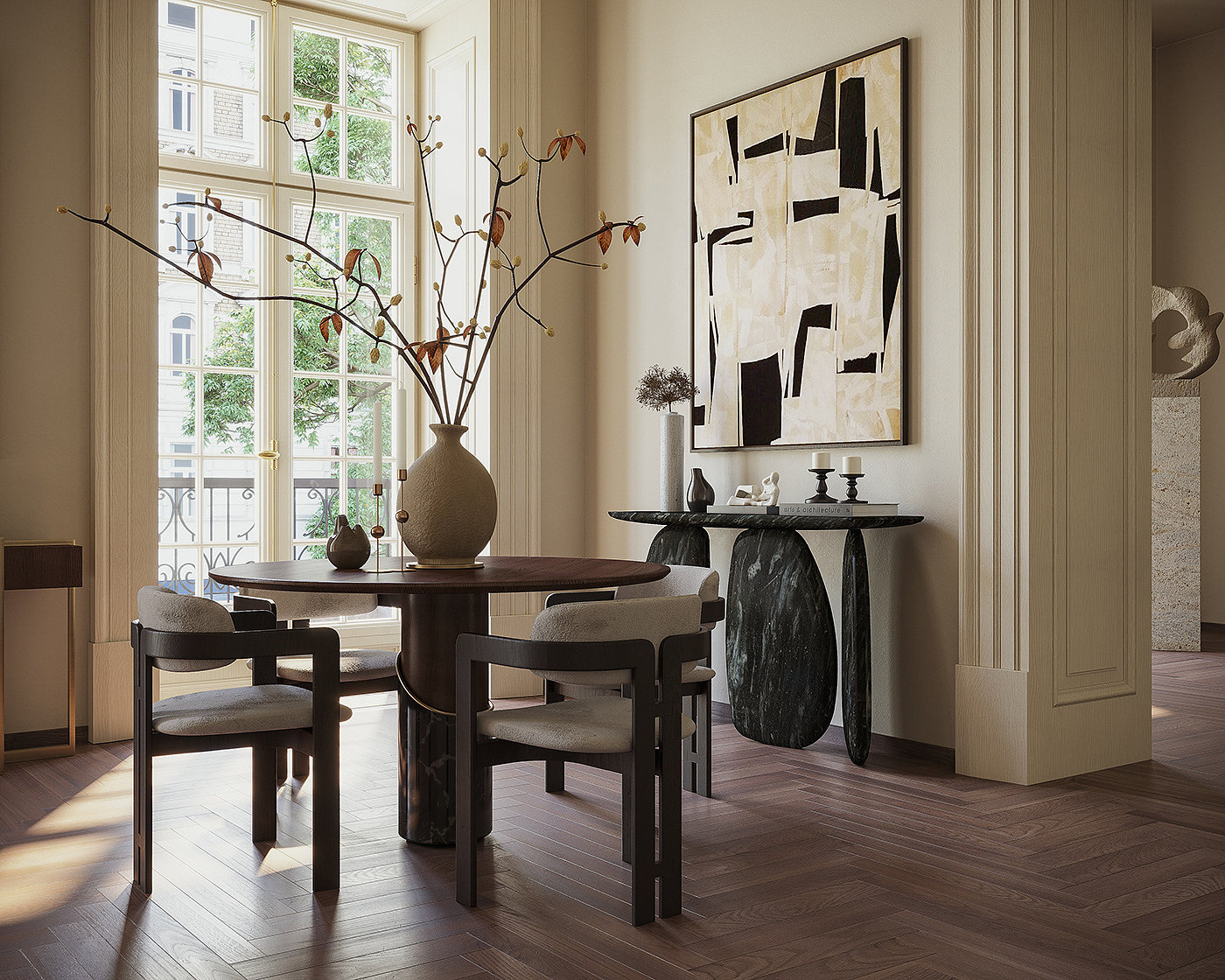 Interior design，Europe，cozy，