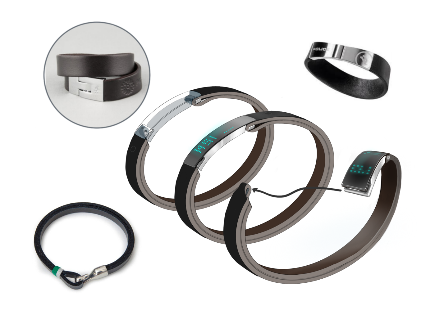 SafeBand，Safety Bracelet，multi-function，Wrist watch，