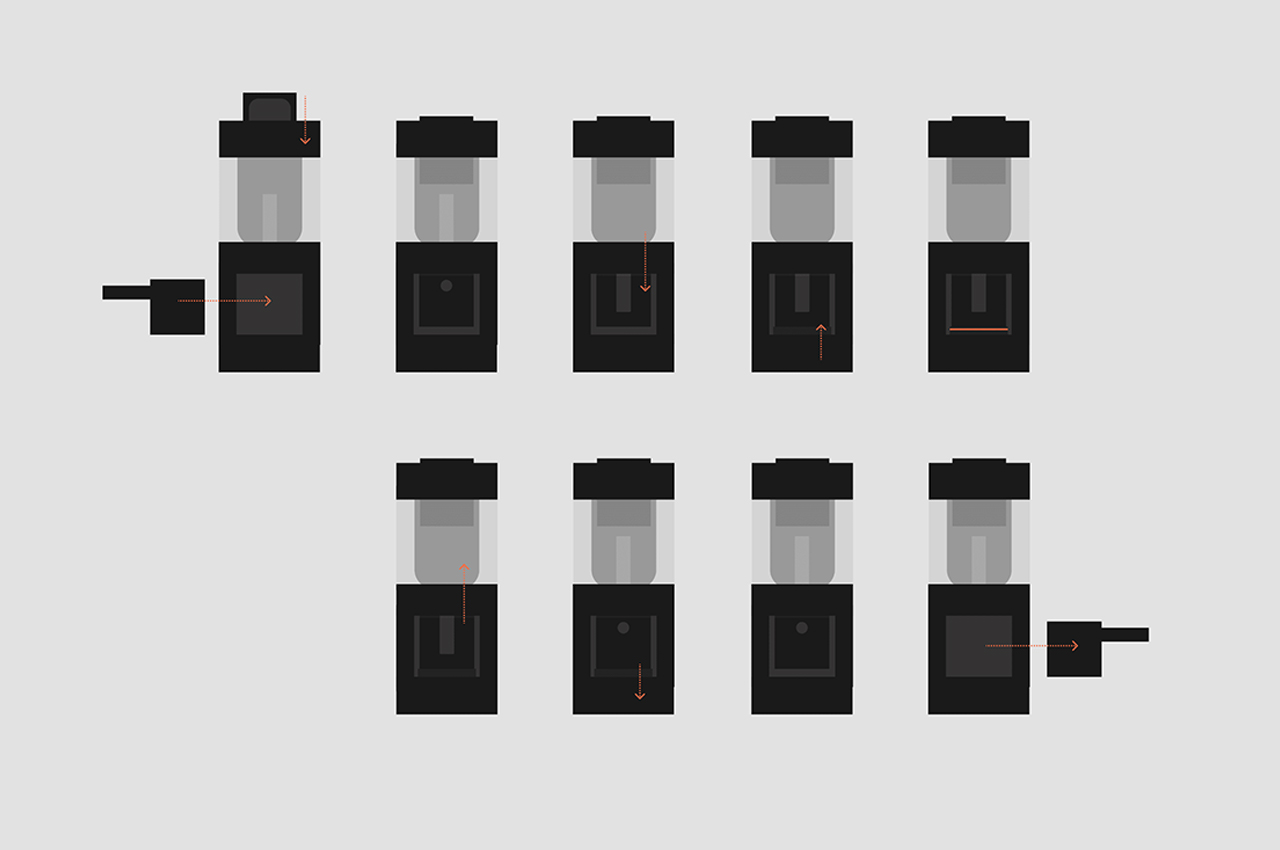 COSIE，Siphon type，Coffee machine，Emotional experience，