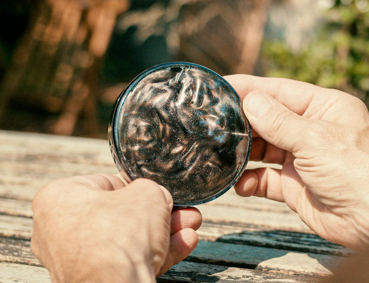 Cosmic eye，mysterious，Disc shape，Fluid pattern，