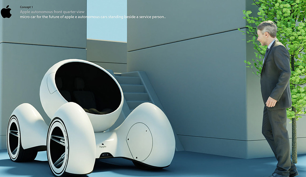 Devanga Borah，Apple Car，Concept Car，