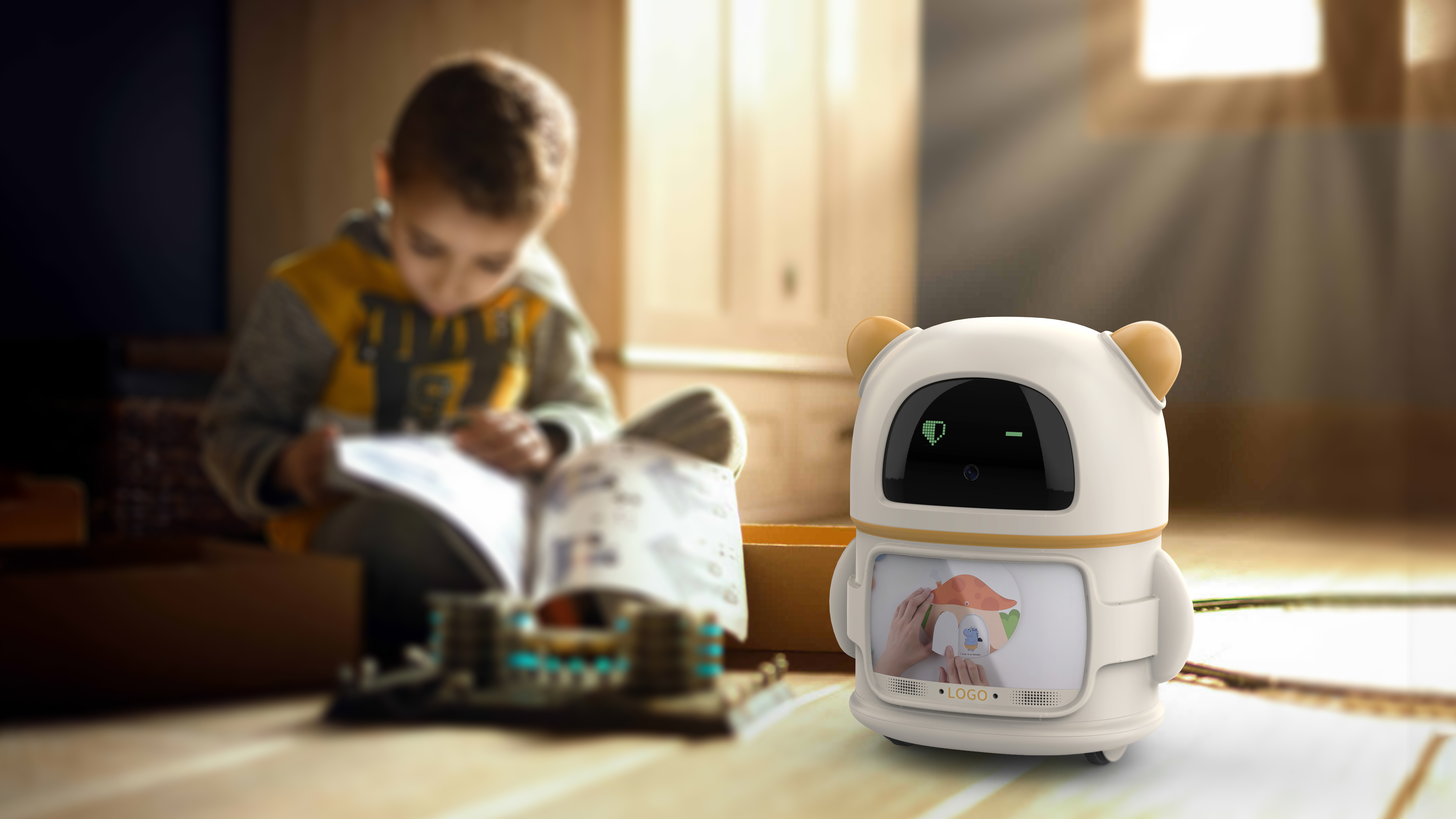 robot，children，education，