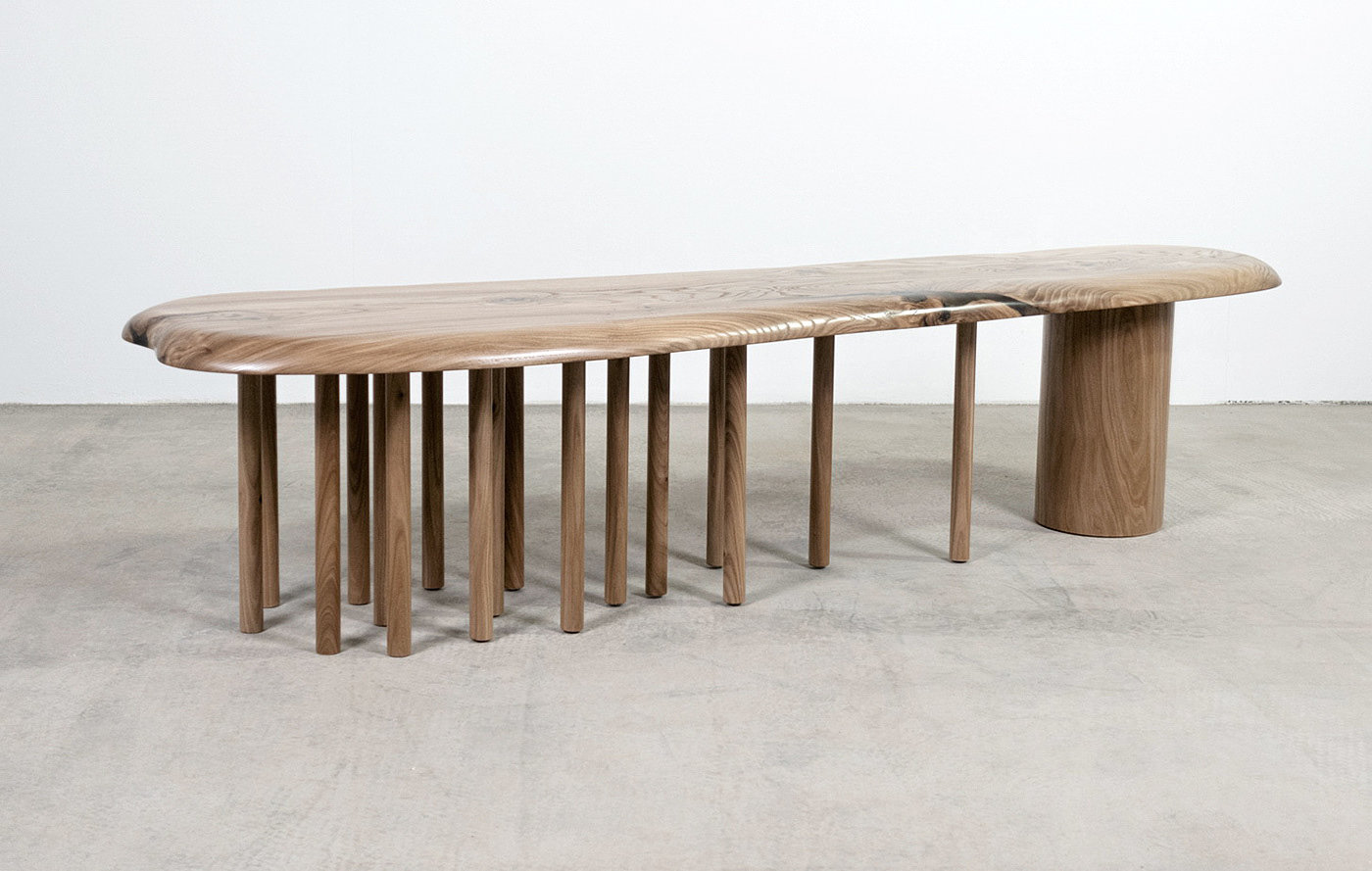 FORM bureau，PIER bench，长凳，