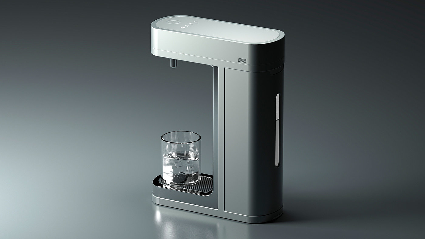 DongHo CHOI，Water purifier，Green gray，