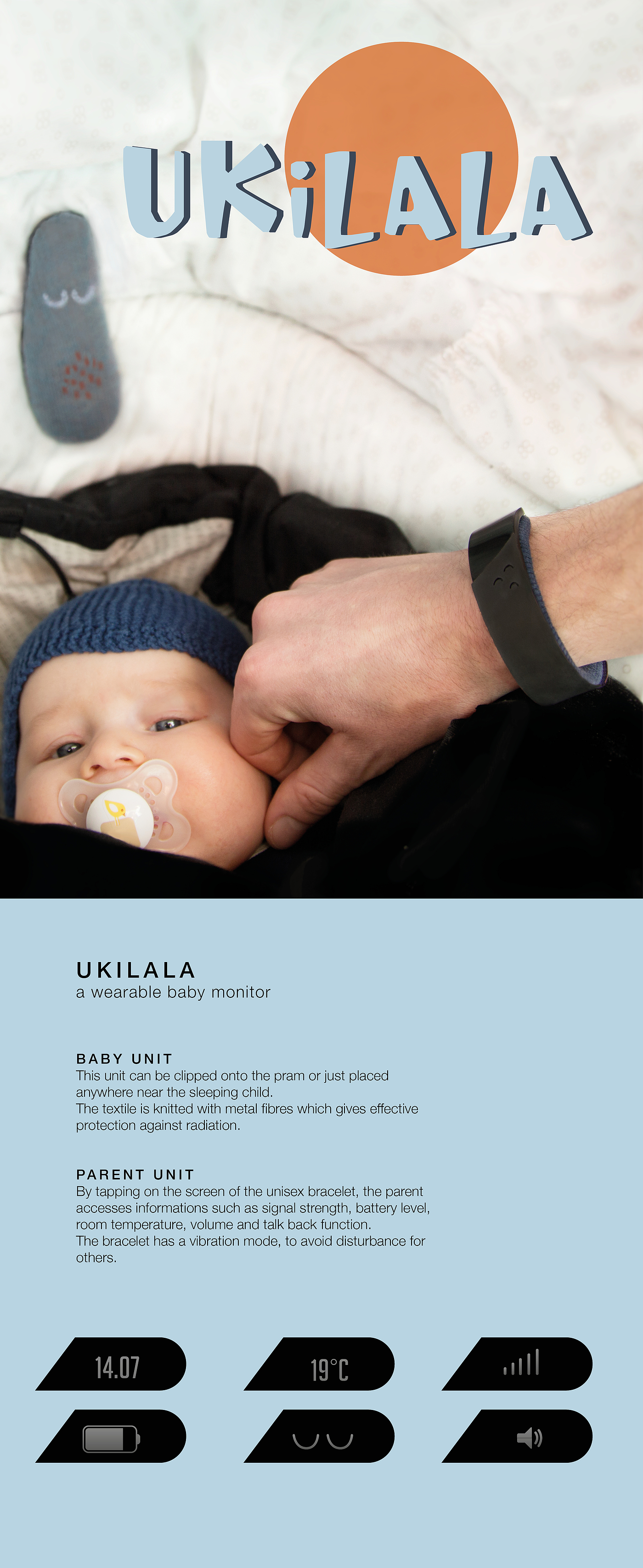 wear，baby，monitor，Wristwatch，distinguish，