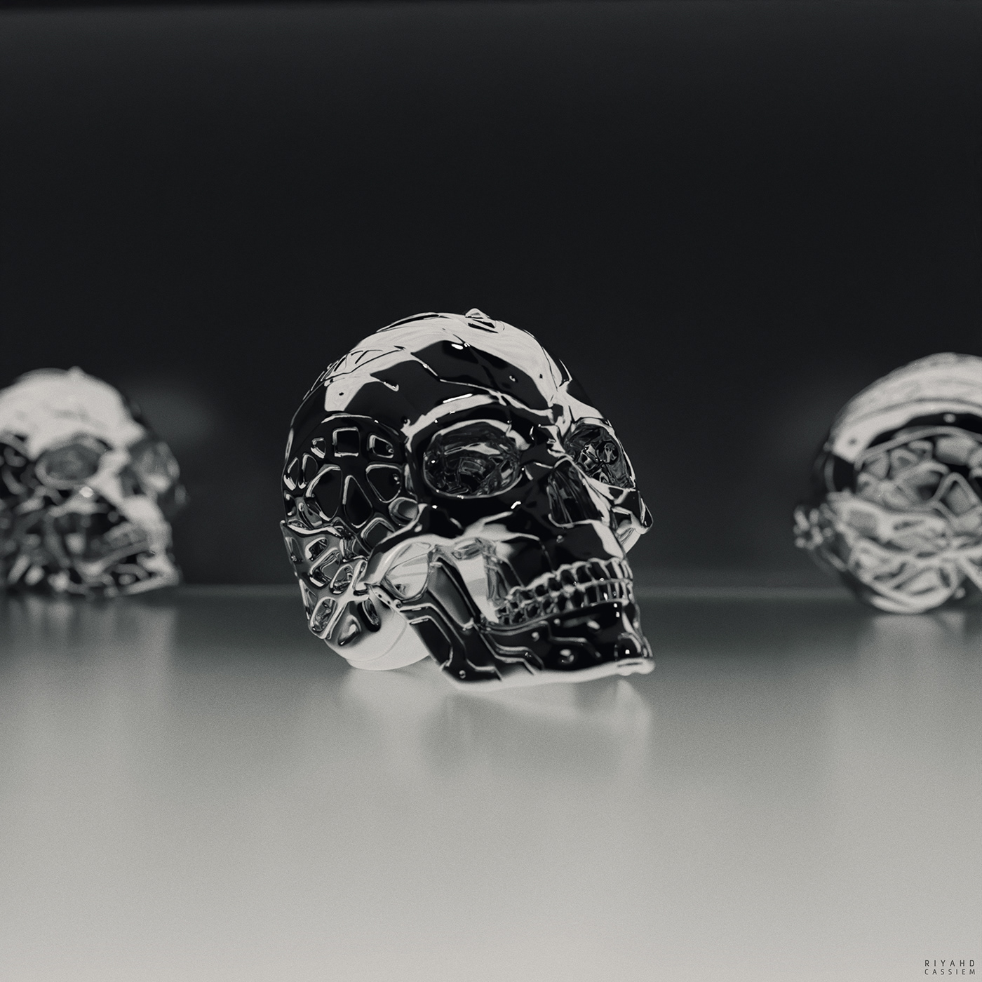 Exoskull，Riyahd Cassiem，human skeleton，