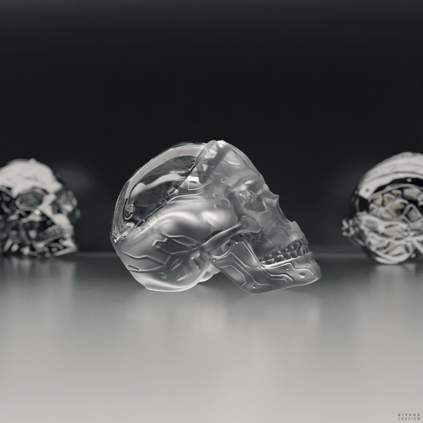 Exoskull，Riyahd Cassiem，human skeleton，