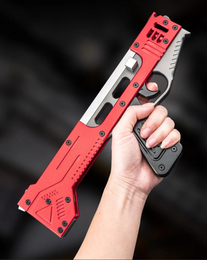 Continuous rubber band gun，gun，Outdoor toys，Field CS，