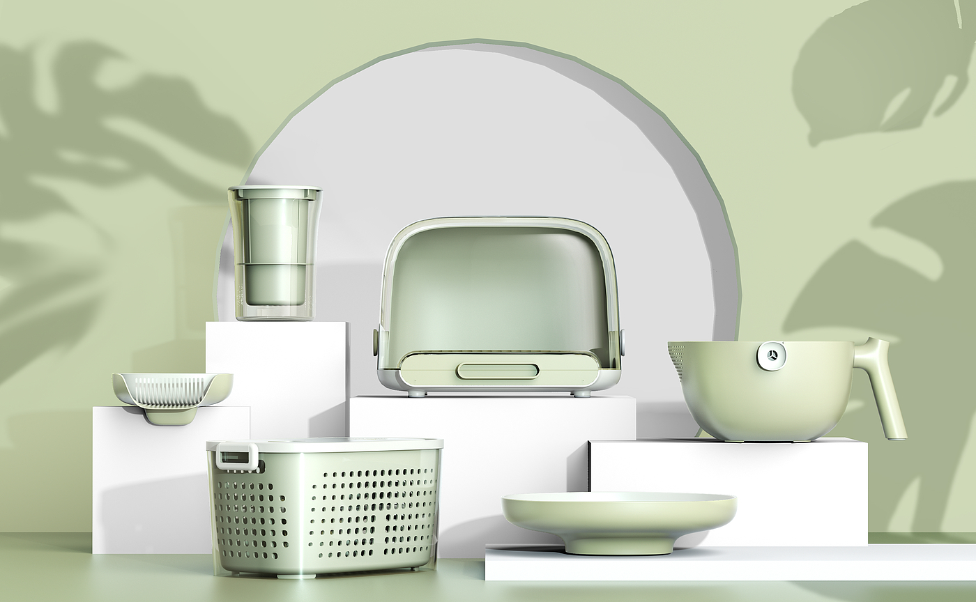 Grey design，Family design，Store drainage，kitchenware，Interesting design，