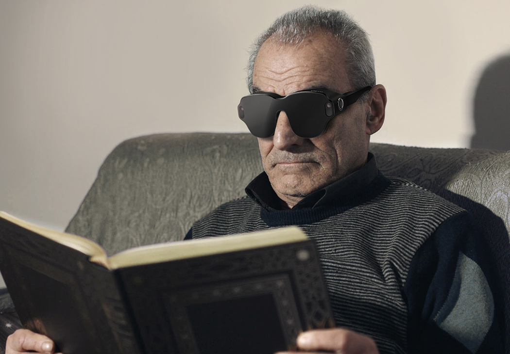 Smart / glasses / correction / digital lens，