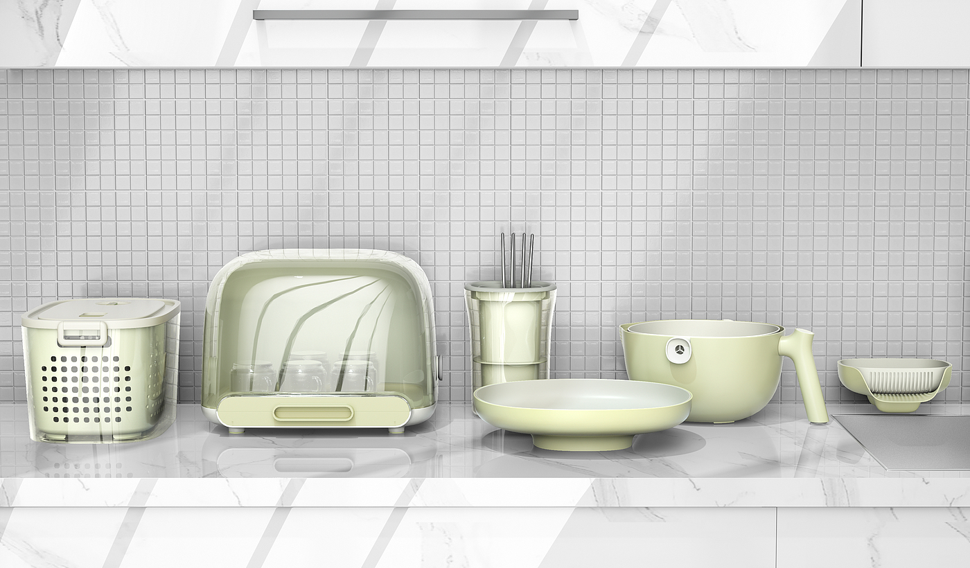 Grey design，Family design，Store drainage，kitchenware，Interesting design，