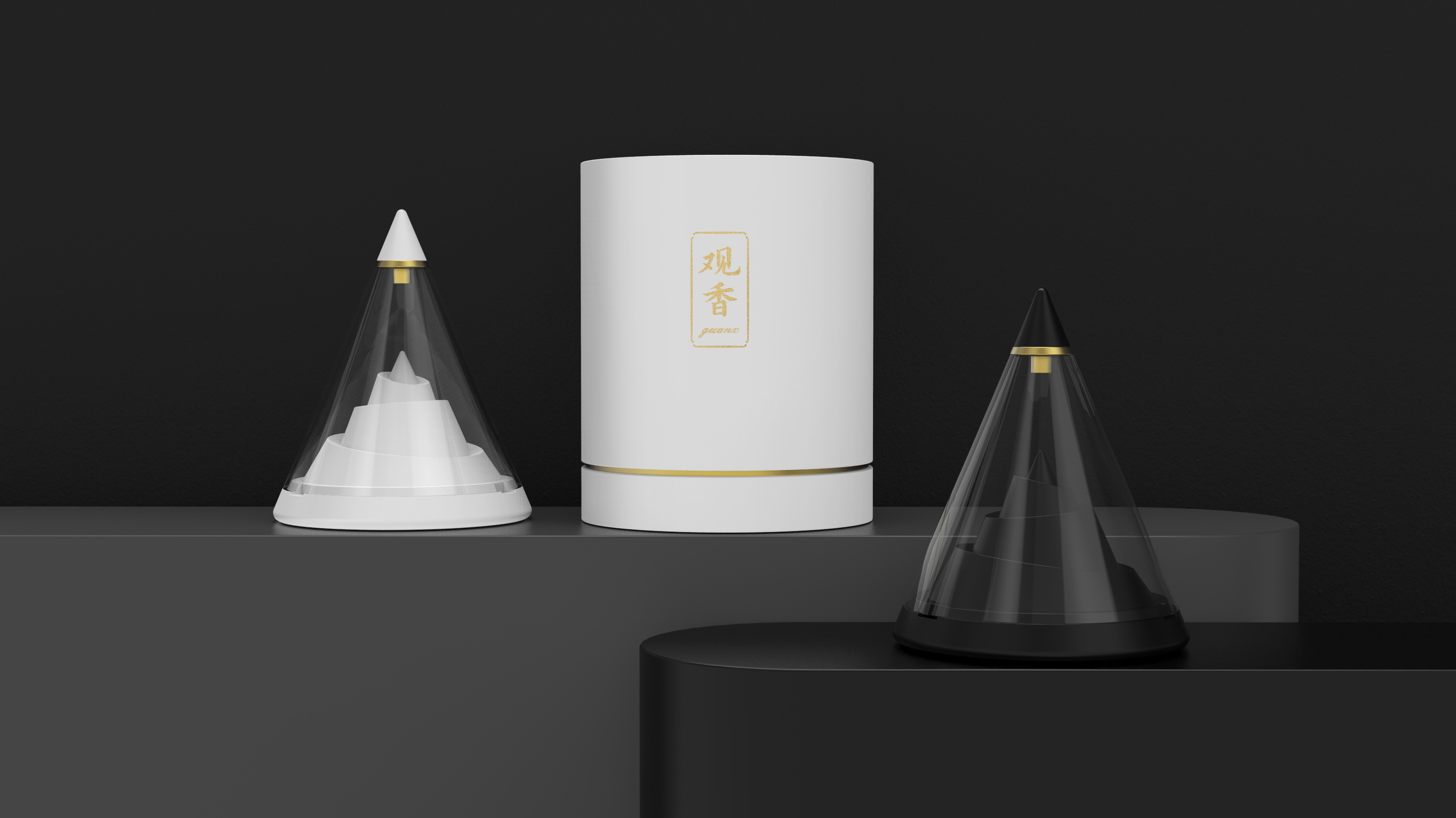 Cultural creation, stationery, backflow incense，