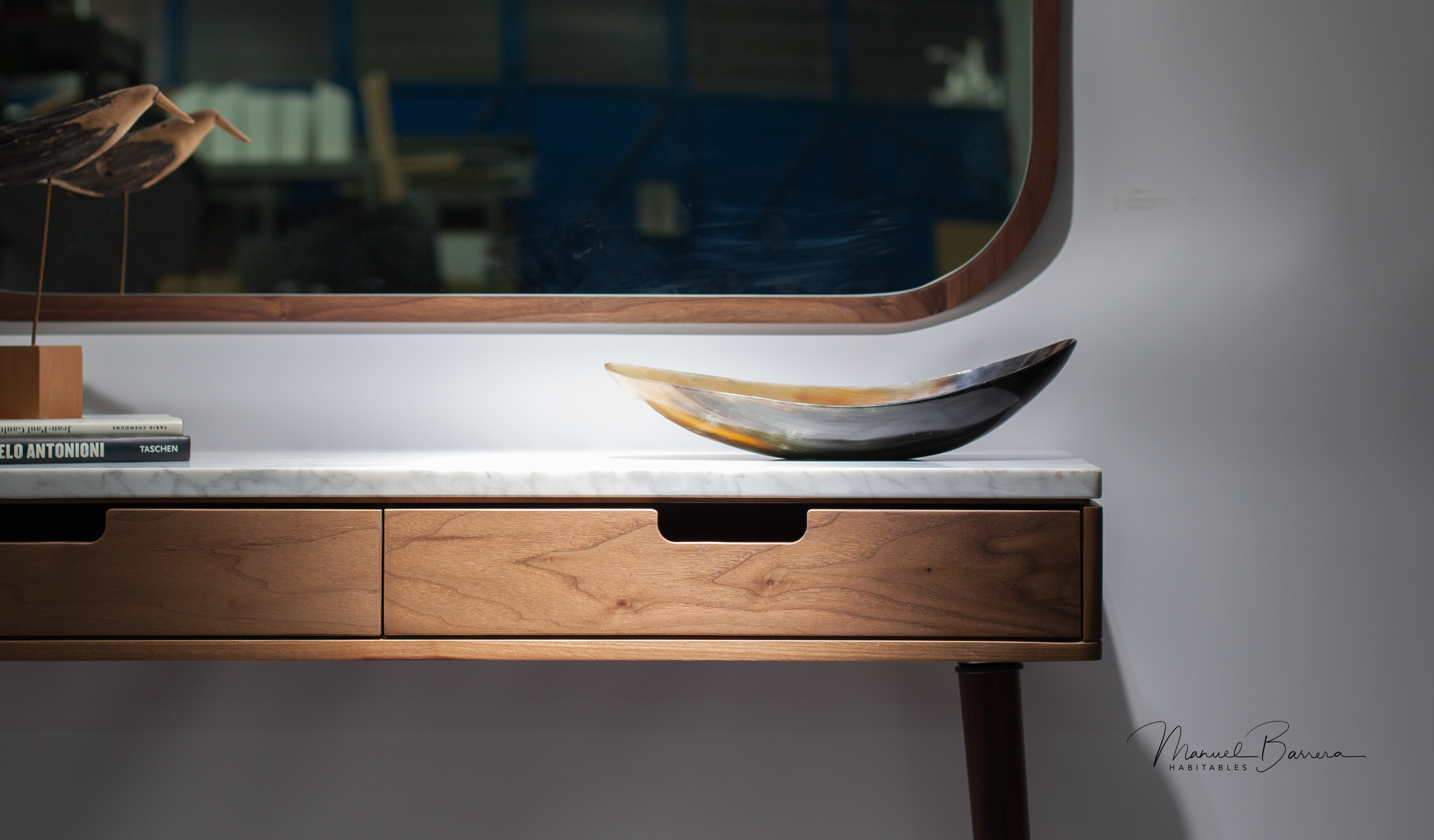 walnut，Marble，desk，Home furniture design，texture of material，