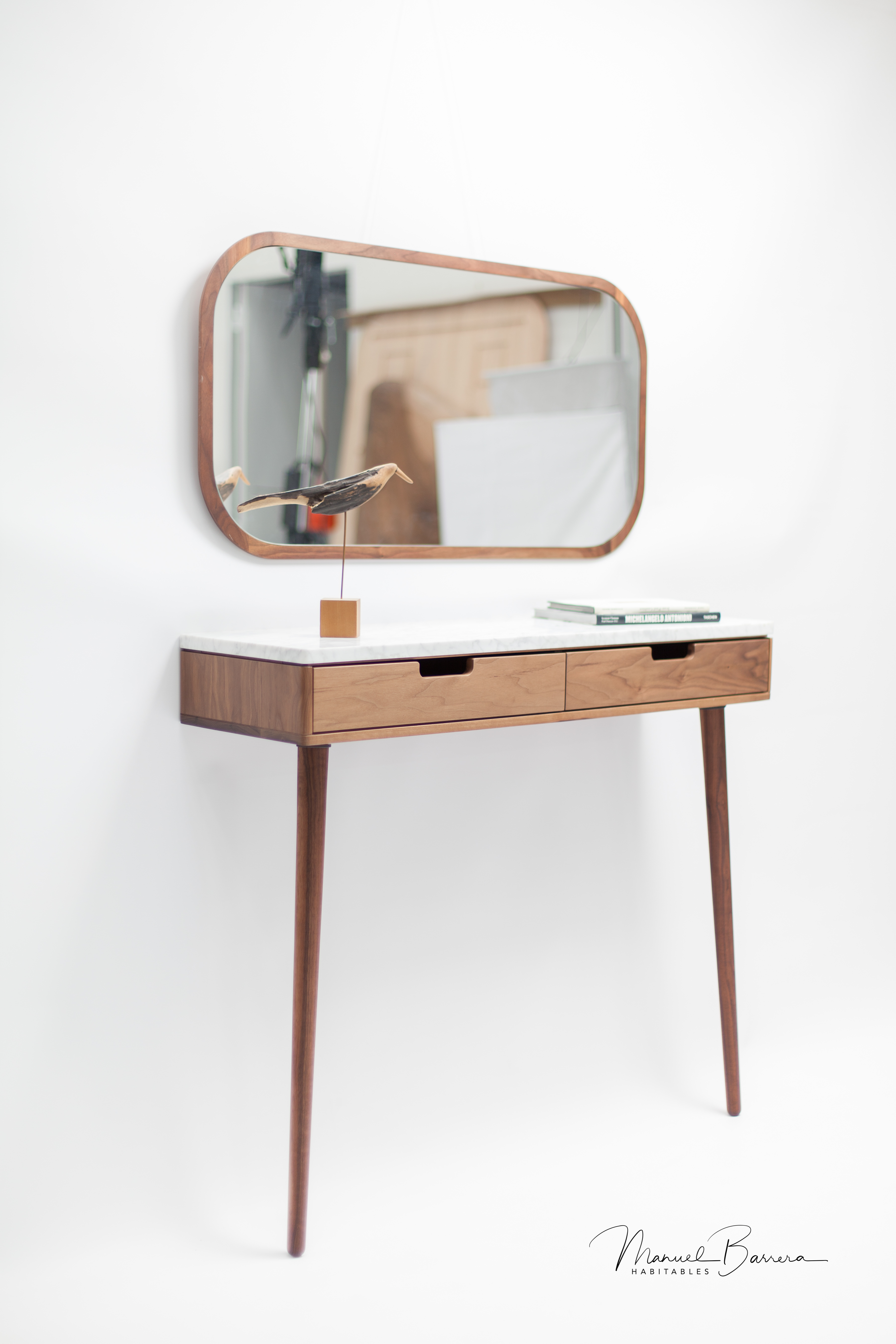 walnut，Marble，desk，Home furniture design，texture of material，