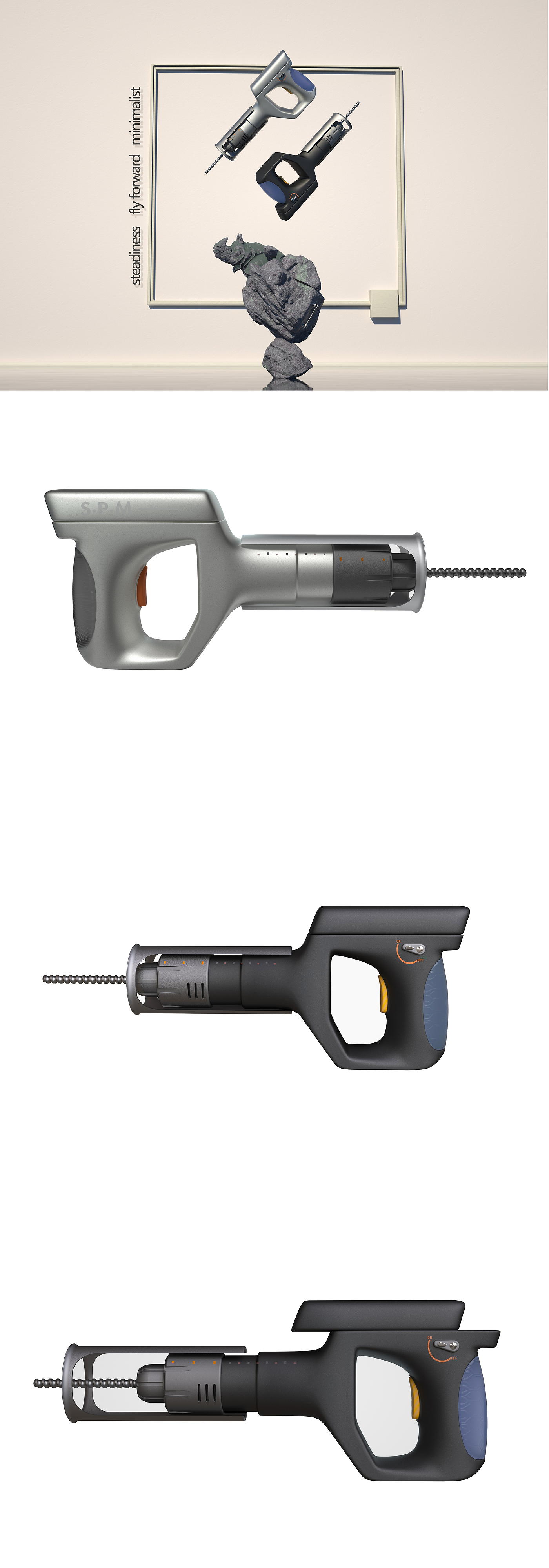Electric drill，an electric appliance，tool，appearance，Design，
