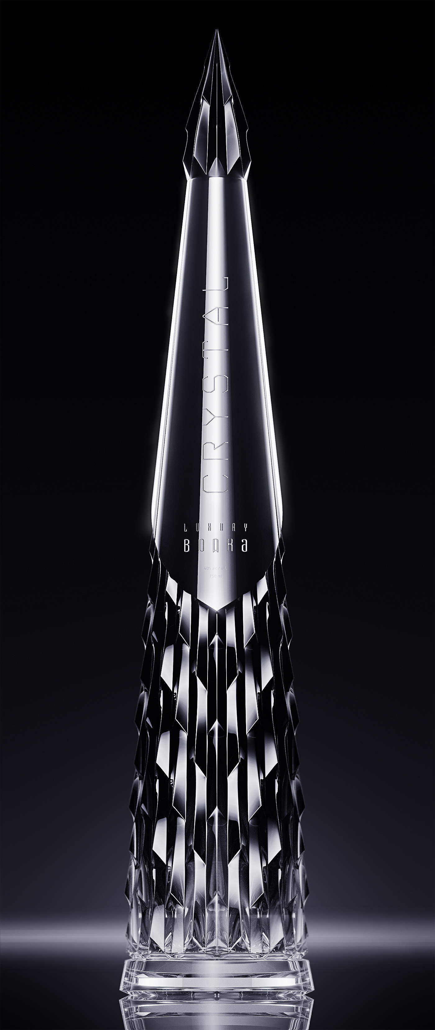 Crystal Vodka，Crystal vodka，Alcohol，packing design，