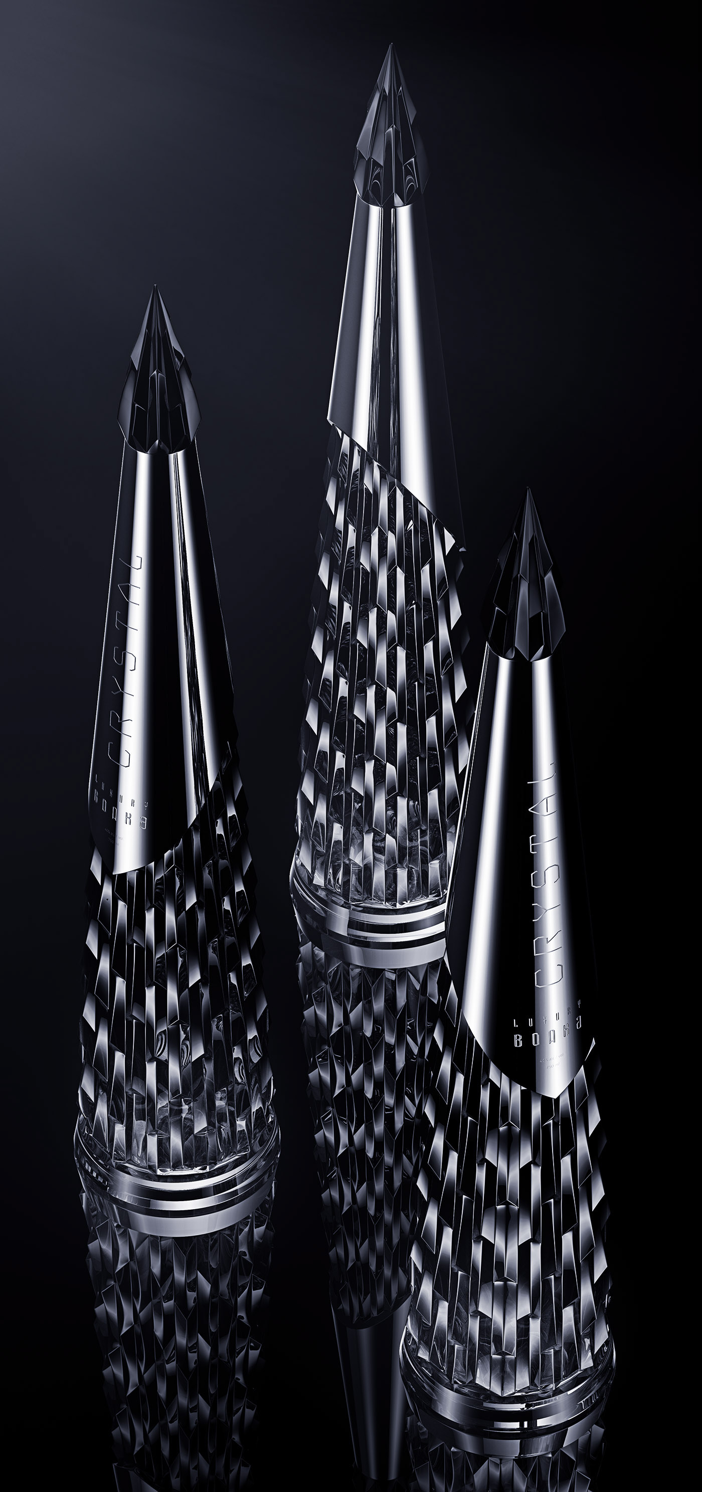 Crystal Vodka，Crystal vodka，Alcohol，packing design，