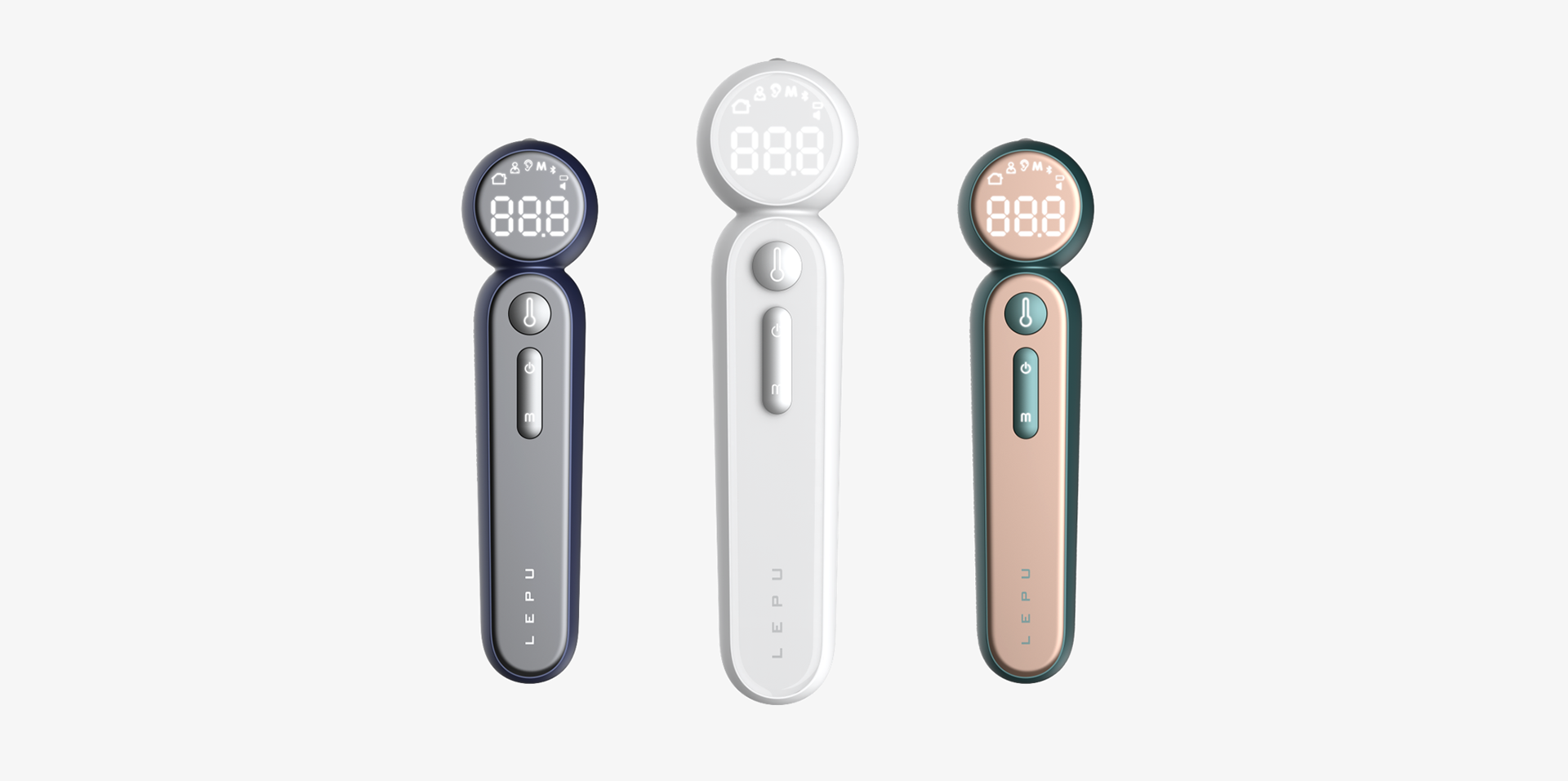 Ear frontal temperature gun，medical apparatus and instruments，Handheld device，household，