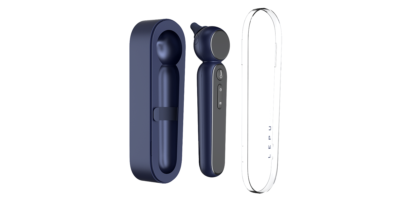 Ear frontal temperature gun，medical apparatus and instruments，Handheld device，household，