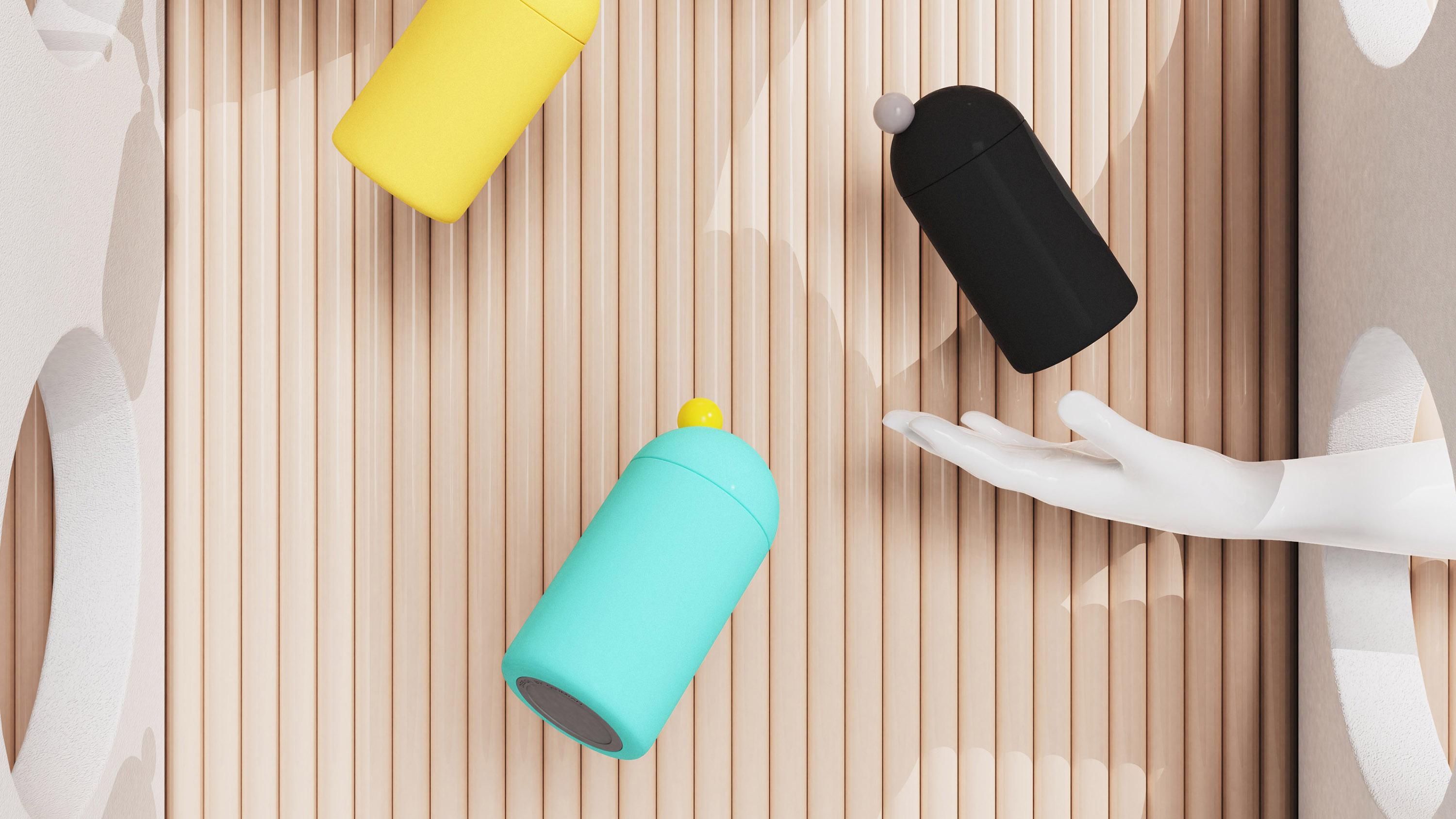 vacuum cup，Cup and pot design，Diligent design，glass，