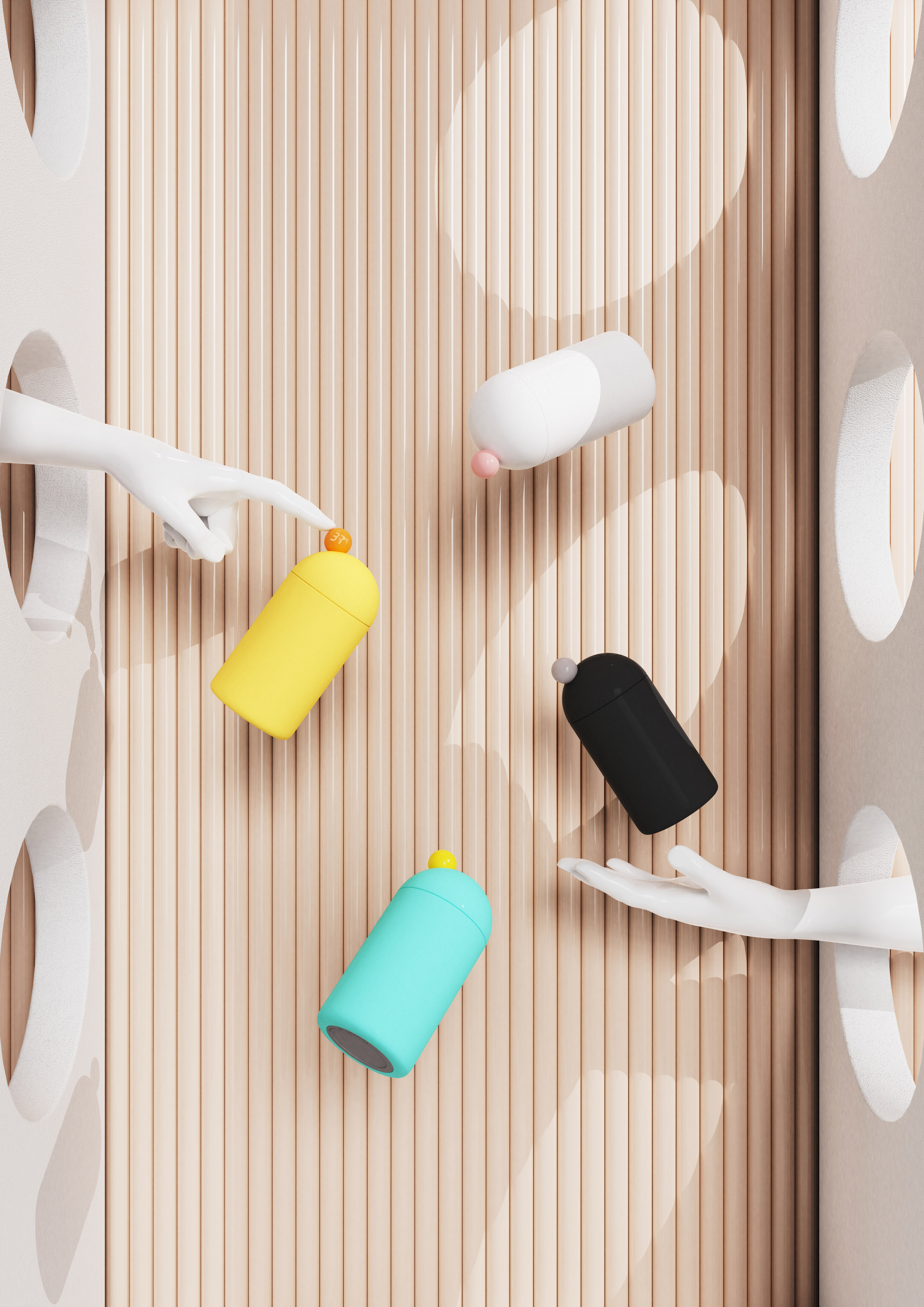 vacuum cup，Cup and pot design，Diligent design，glass，