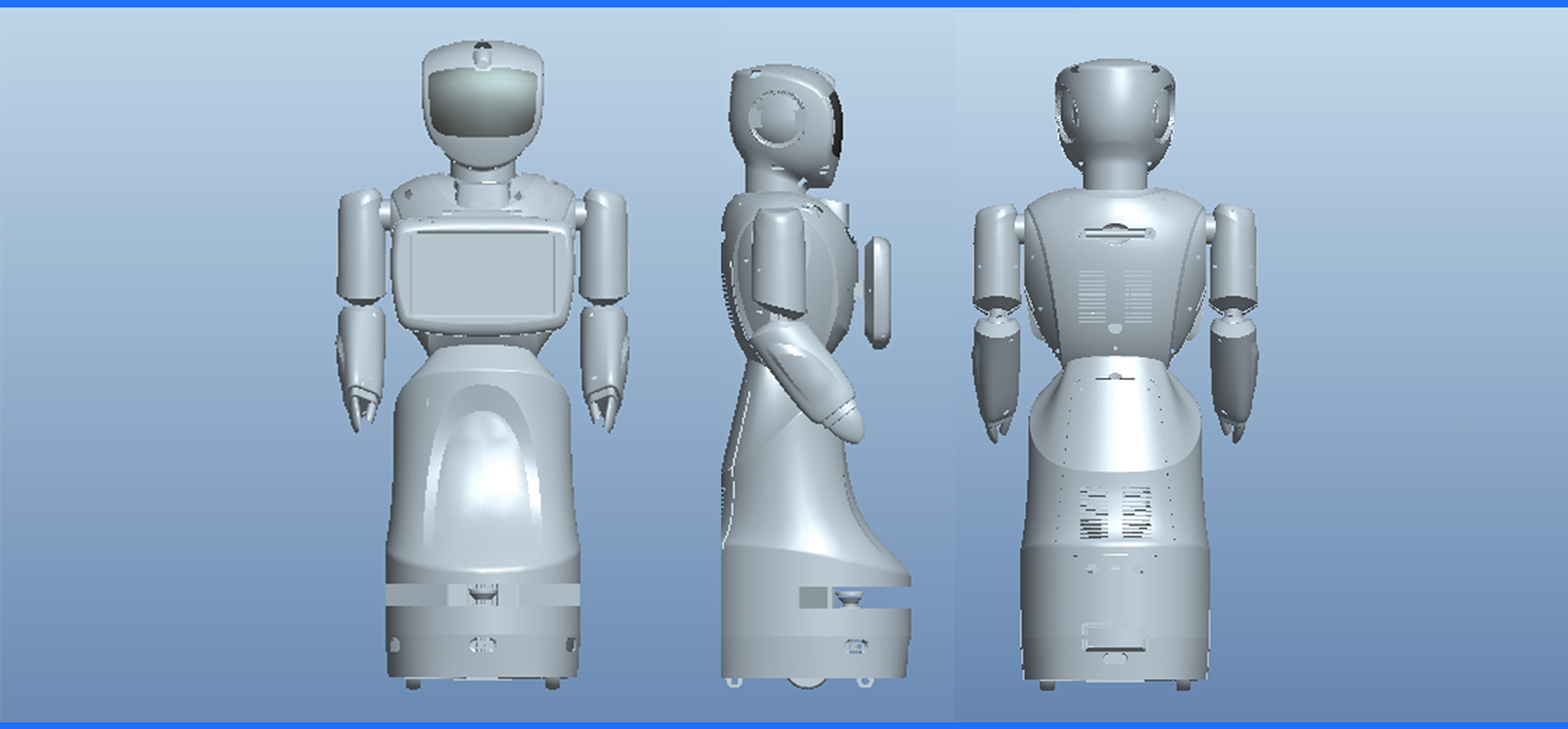 industrial design，mobile robot，Service robot，intelligent robot，Industrial design of round tower，Robot appearance design，Robot structure design，