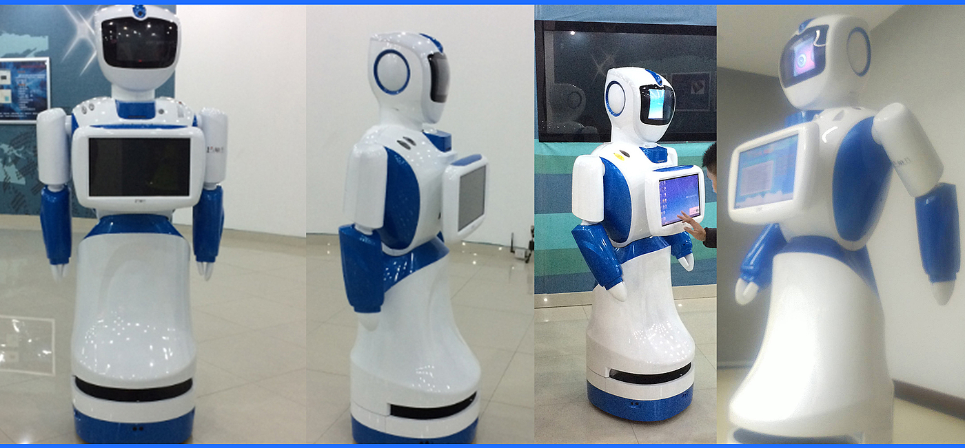 工业设计，移动机器人，服务机器人，智能机器人，圆塔工业设计，机器人外观设计，机器人结构设计，