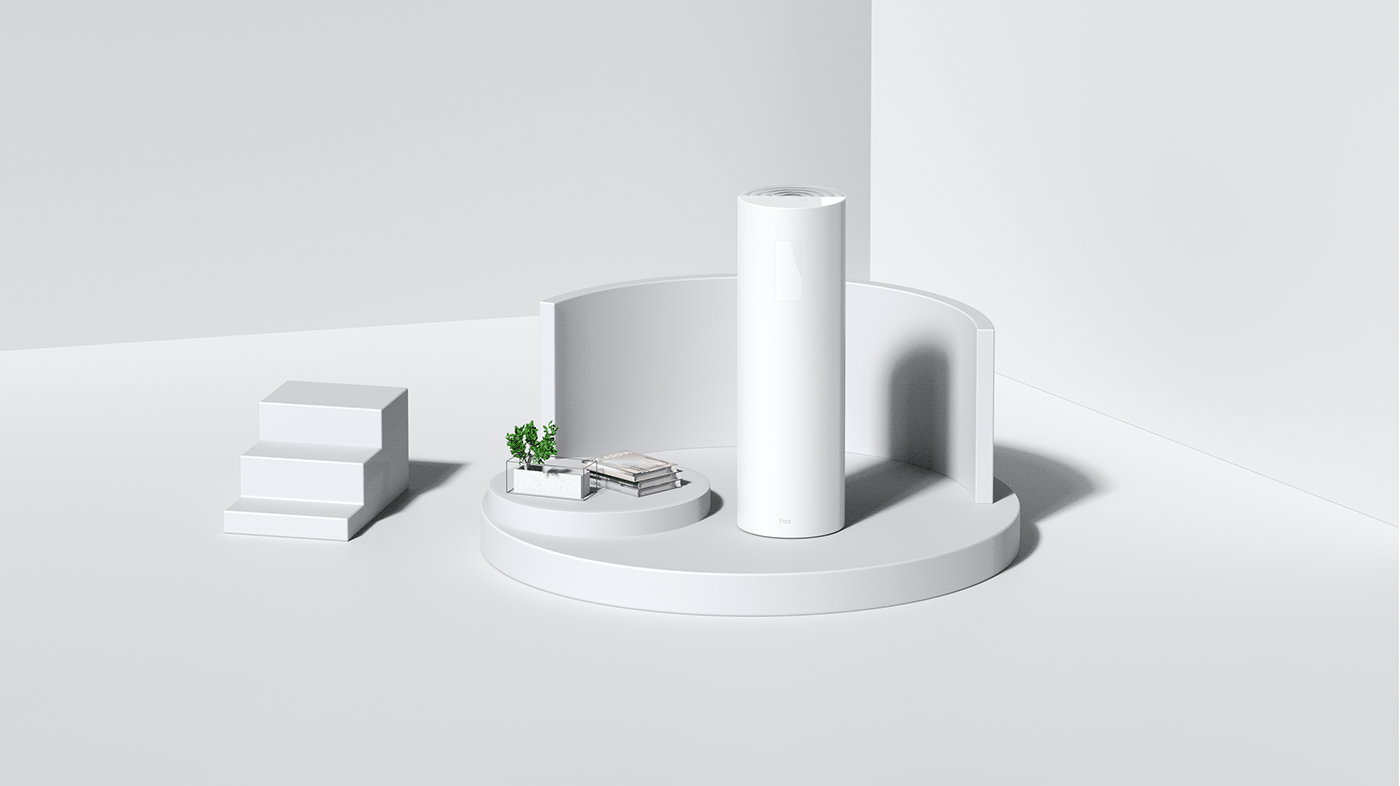 Waia，Pure，Water purifier，filter，Modern design，Usability design，