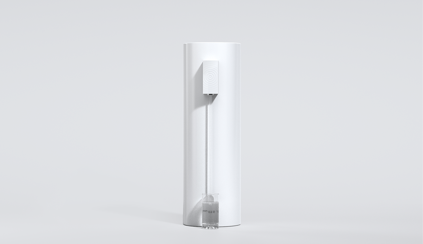Waia，Pure，Water purifier，filter，Modern design，Usability design，
