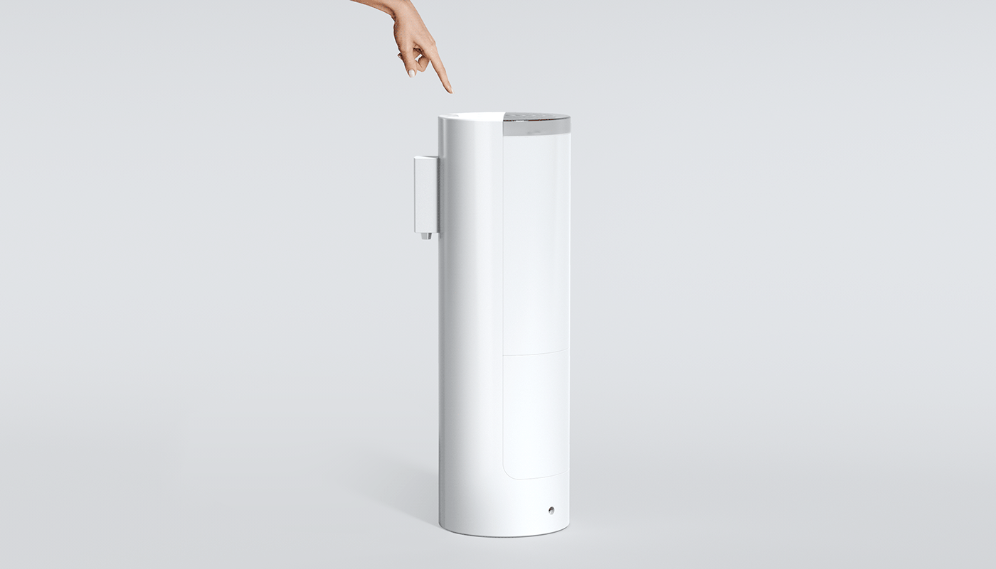 Waia，Pure，Water purifier，filter，Modern design，Usability design，