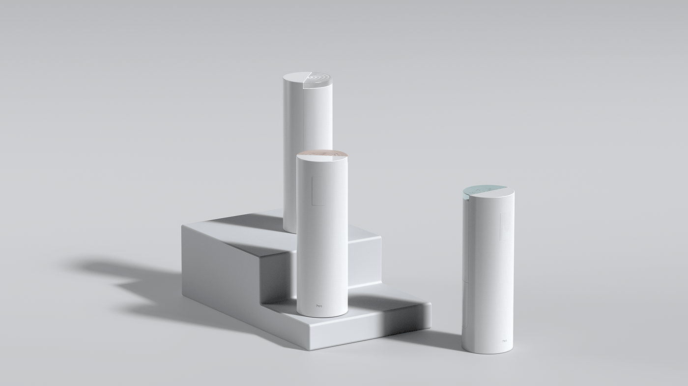 Waia，Pure，Water purifier，filter，Modern design，Usability design，