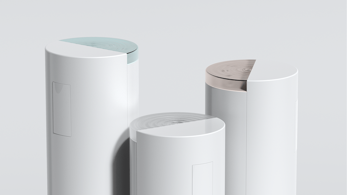 Waia，Pure，Water purifier，filter，Modern design，Usability design，