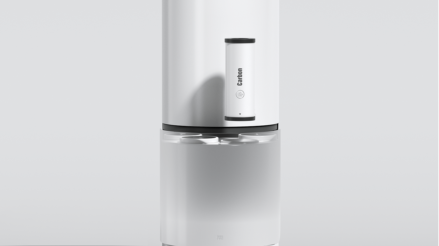 Waia，Pure，Water purifier，filter，Modern design，Usability design，