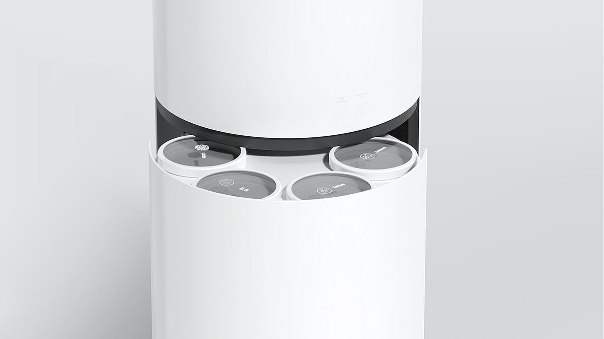Waia，Pure，Water purifier，filter，Modern design，Usability design，