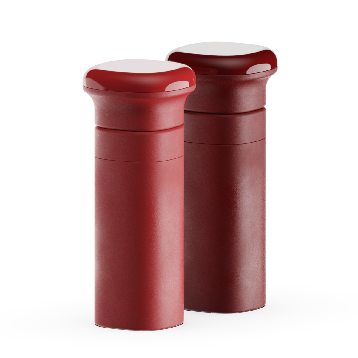 Francesco Brunetti，Duo，product design，Spice Grinder，Minimalist design ，Frosted ceramics，