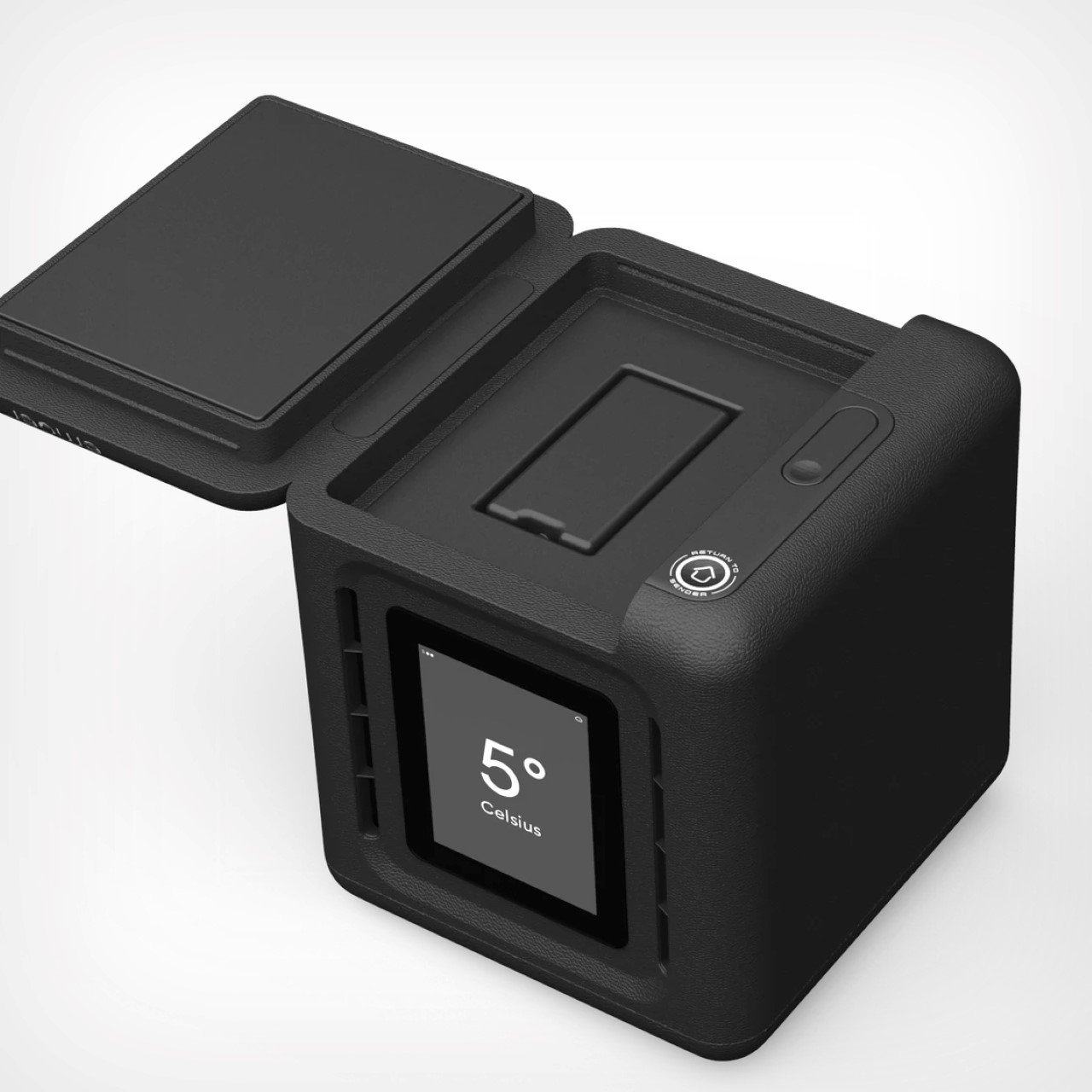 Human Cube，Traceable transport box，Self refrigeration design，Reusable，Usability design，product design，Health care，