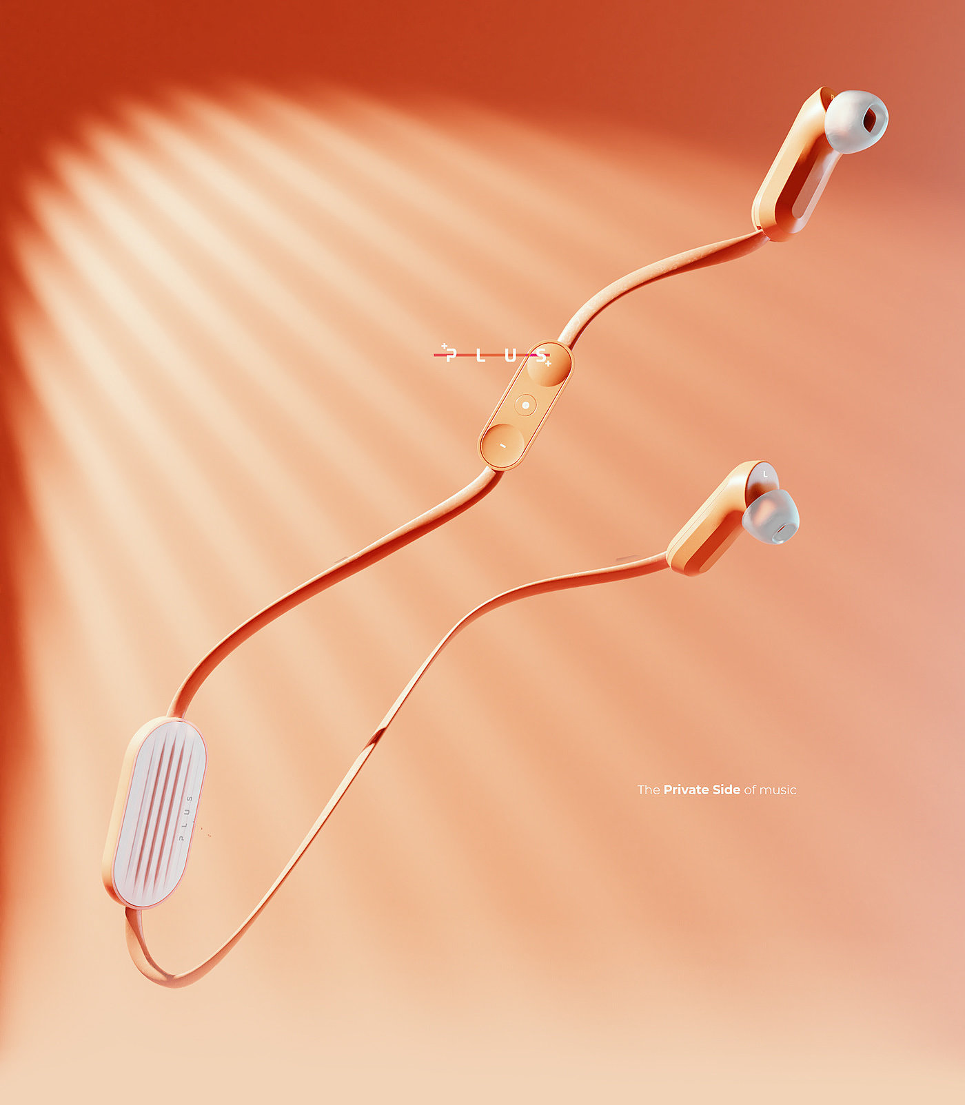 PLUS / NEST，Experience design，Magnetic design，Wireless charging，Deepanjan Sinha，Earphone design，