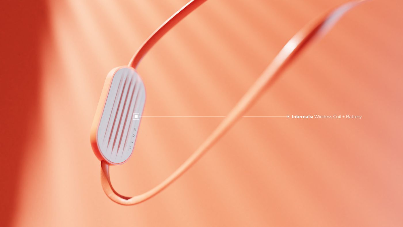 PLUS / NEST，Experience design，Magnetic design，Wireless charging，Deepanjan Sinha，Earphone design，