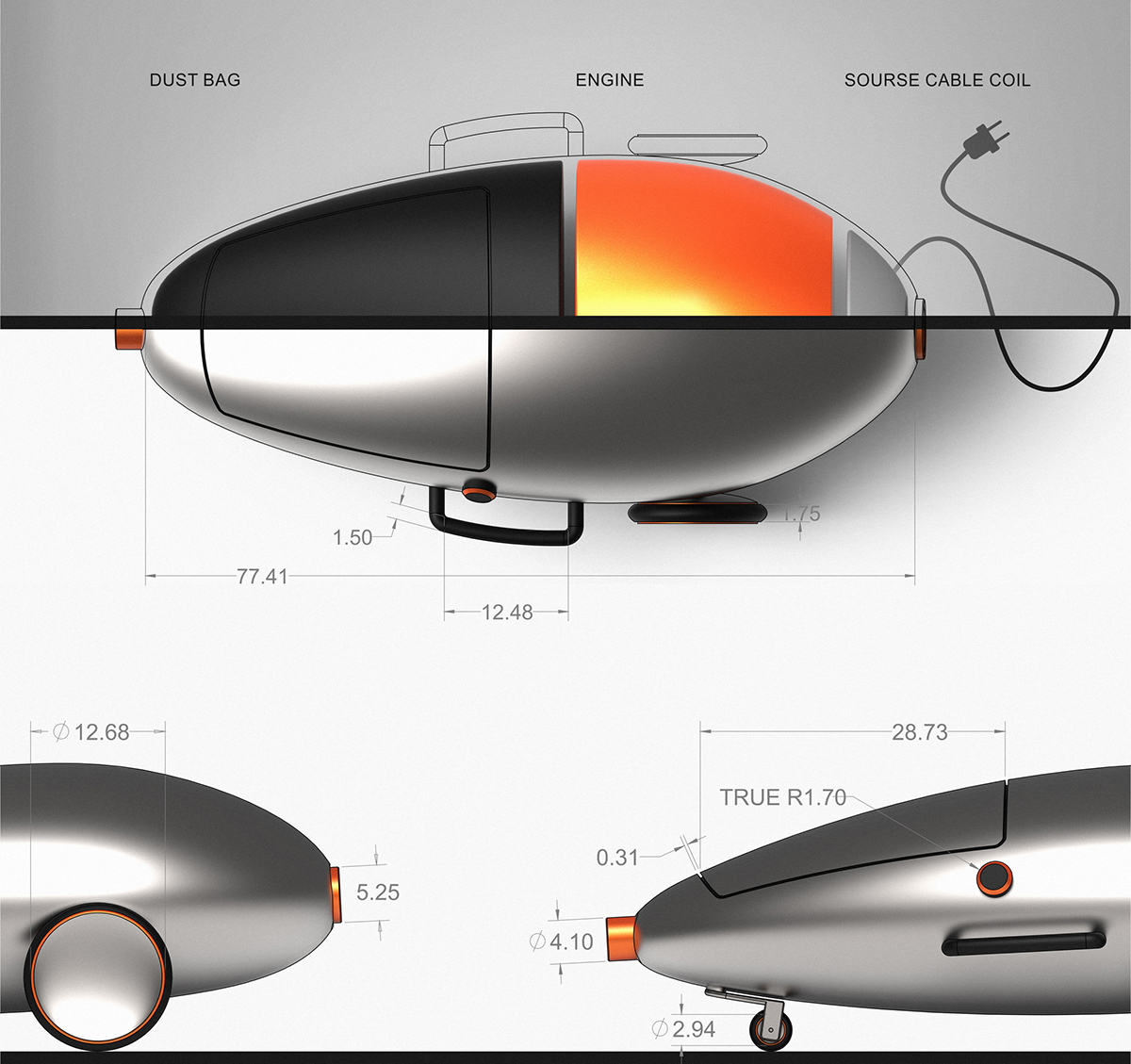 Futurism，obsolete，Vacuum cleaner，