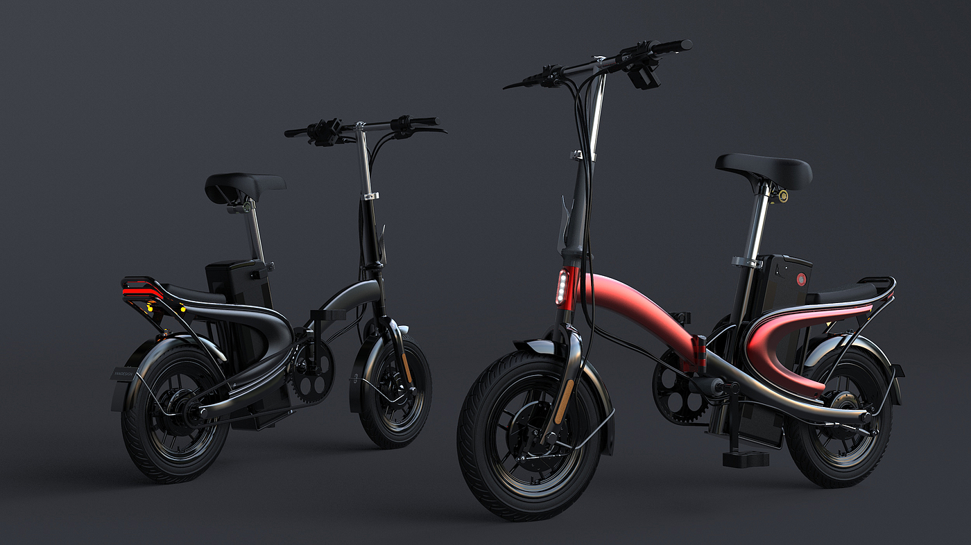 Electric vehicle design，Valet design，Folding car design，industrial design，product design，