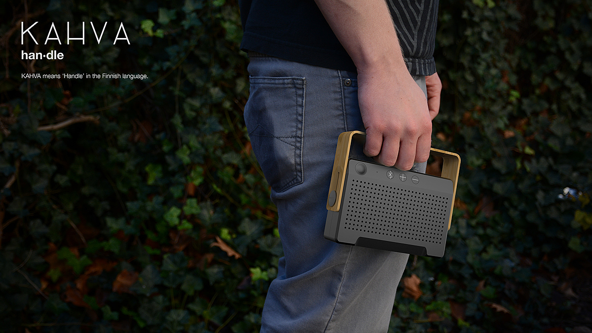 Bluetooth Speaker ，Minimalist design ，product design，household electrical appliances，