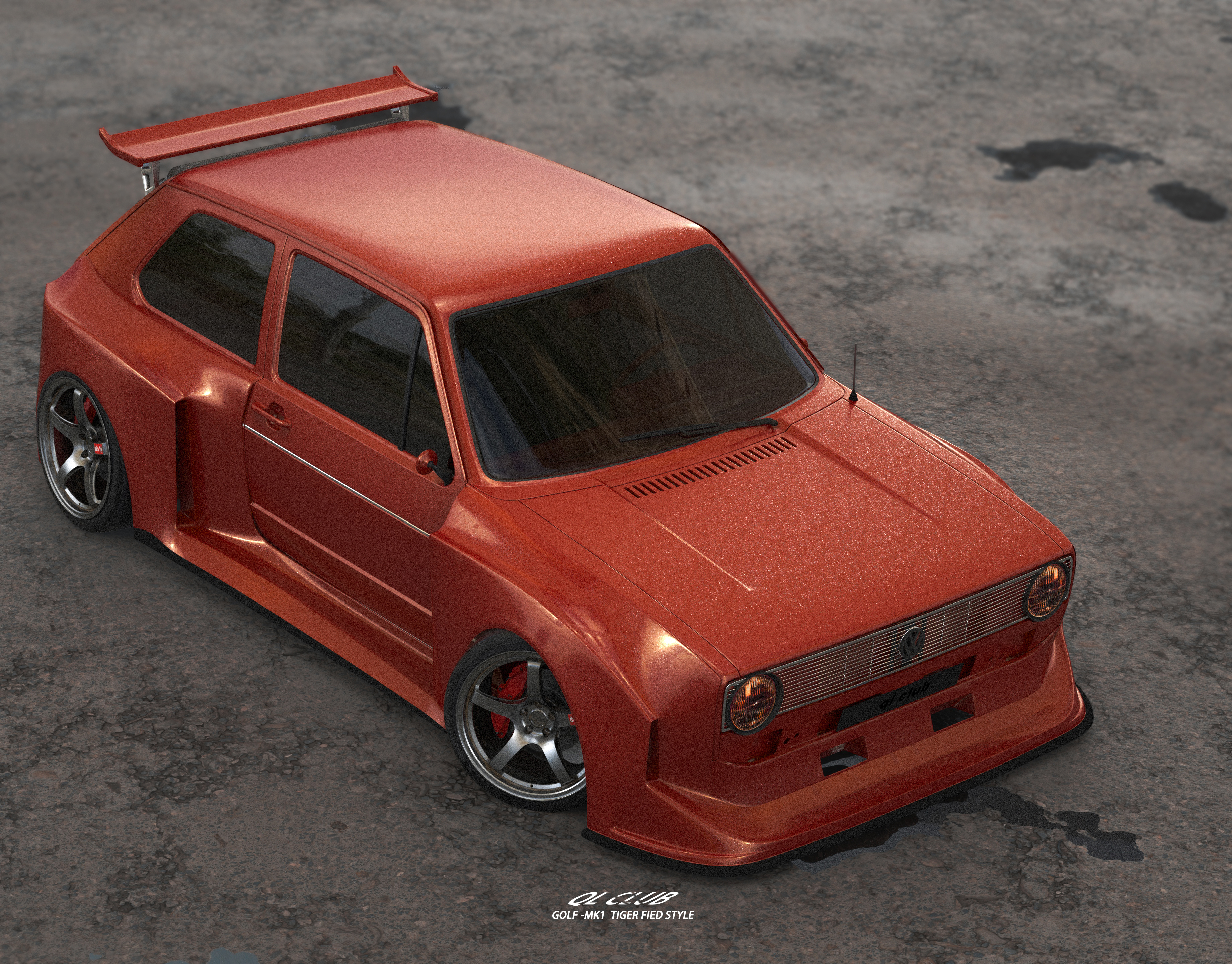 golf，automobile，Design，appearance，MK1，