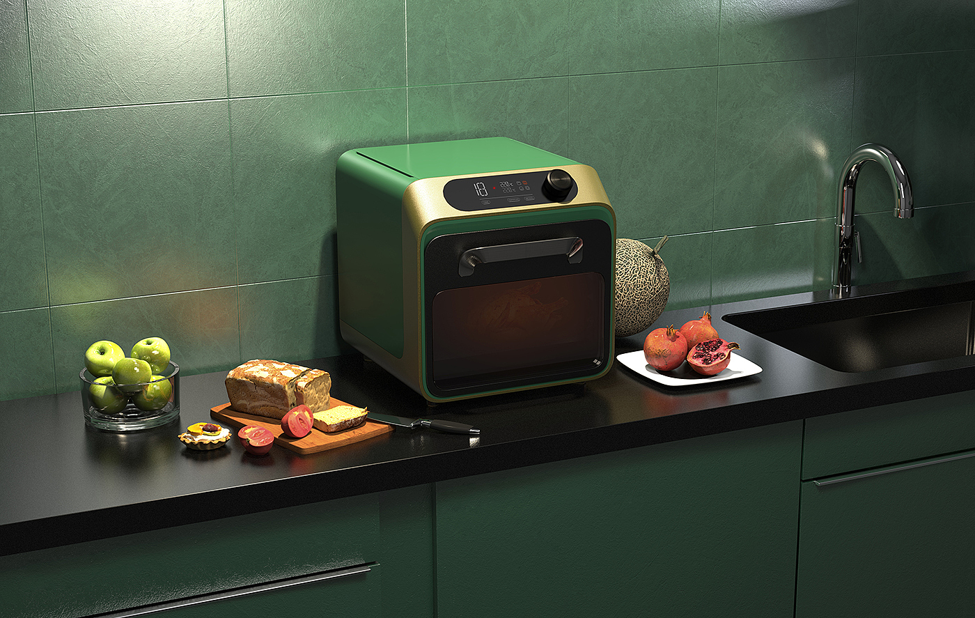 Home appliance design, small home appliances, retro design，