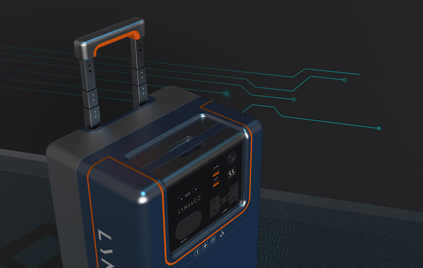 Mobile energy storage, small refrigerator, car refrigerator，