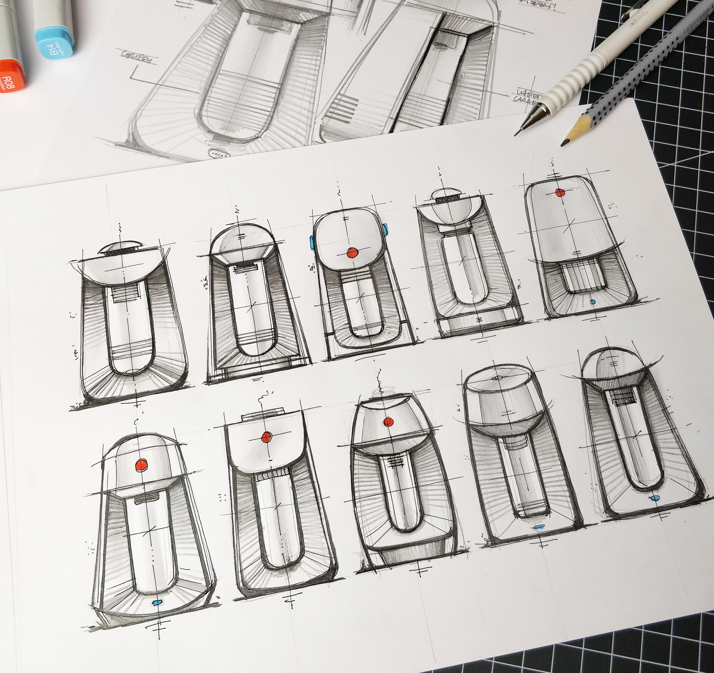 industrial design，Learning sketch，product design，Sketch sketch，
