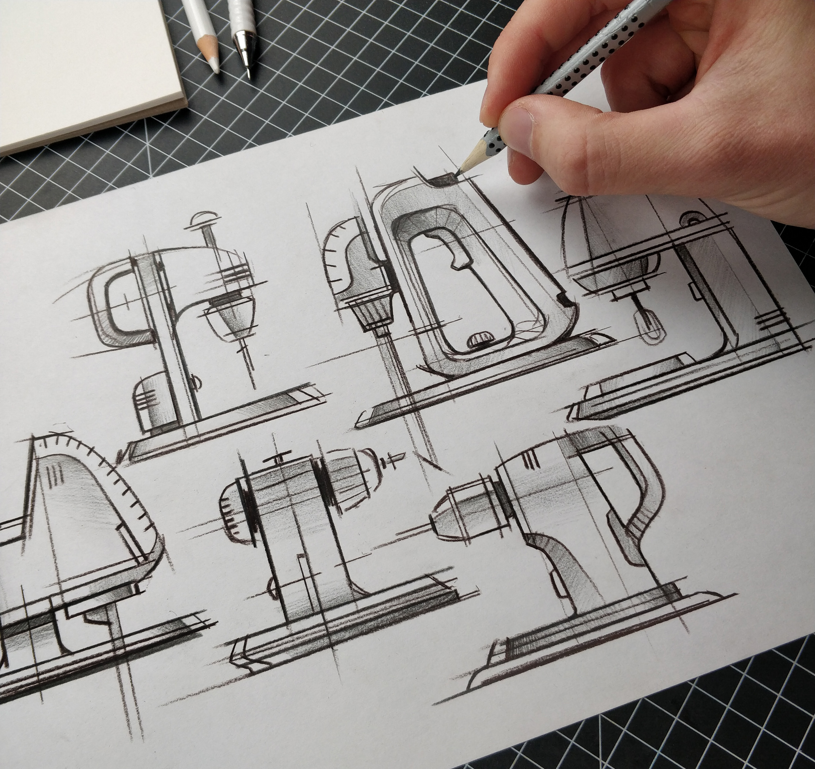 industrial design，Learning sketch，product design，Sketch sketch，